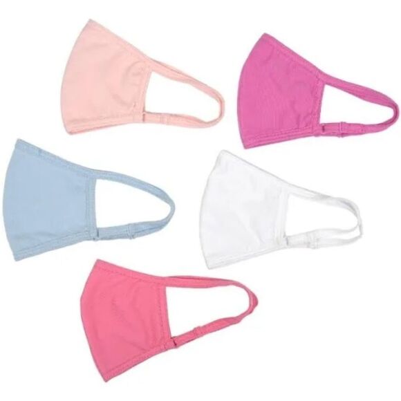 Sol and Selene 5 pack face mask Assorted Cotton Face Masks New in sealed bag - Picture 3 of 6